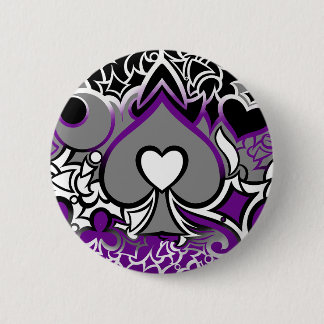 Ace Pride Squiggle Ronde Button 5,7 Cm