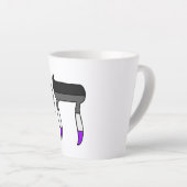 Ace Pride-vlag Chai Latte Mok (Rechterhoek)