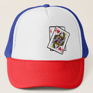 Ace & Queen of Hearts 21st Birthday Trucker Pet