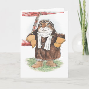 Ace Rabbit aviator Card Kaart