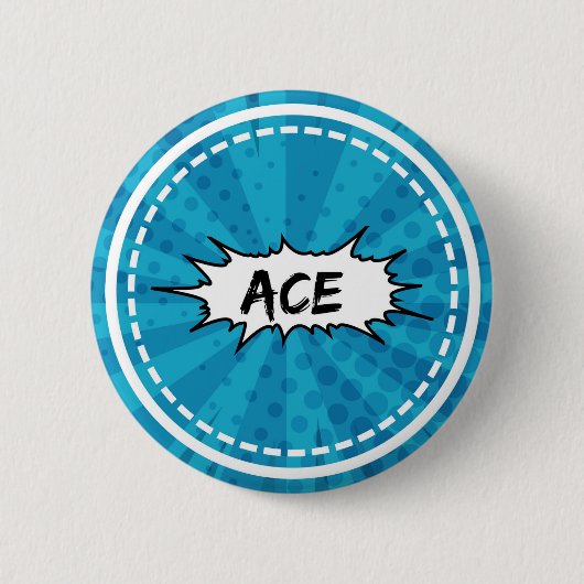 Ace Ronde Button 5,7 Cm (Voorkant)