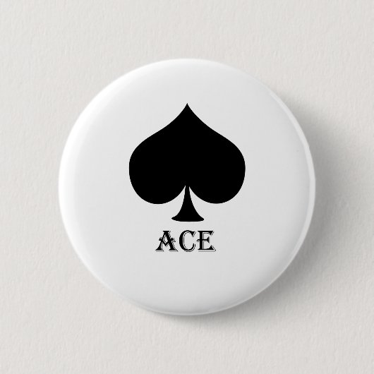 Ace Ronde Button 5,7 Cm (Voorkant)