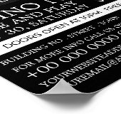 Ace Spades, Casino Night, gaming Industry Poster (Hoek)