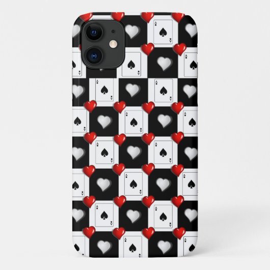 Ace Spades Iphone Case (Achterkant)