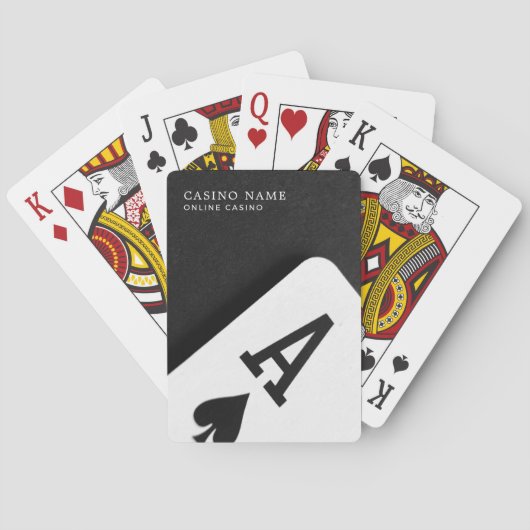 Ace-spades, online casino, gamesector pokerkaarten (Achterkant)
