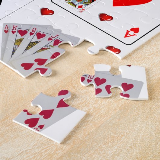 Ace-speelkaarten Jigzaag Puzzle Daisy Legpuzzel (Zijkant)