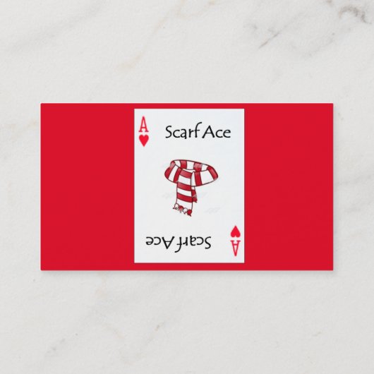 Ace-speelkaarten Visitekaartje (Achterkant)