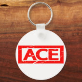 Ace Stamp Sleutelhanger (Voorkant)