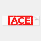 Ace Stempel Bumpersticker (Voorkant)