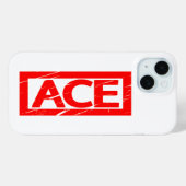 Ace Stempel Case-Mate iPhone Case (Achterkant (horizontaal))