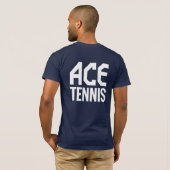 ACE Tennis Gear T-shirt (Achterkant volledig)