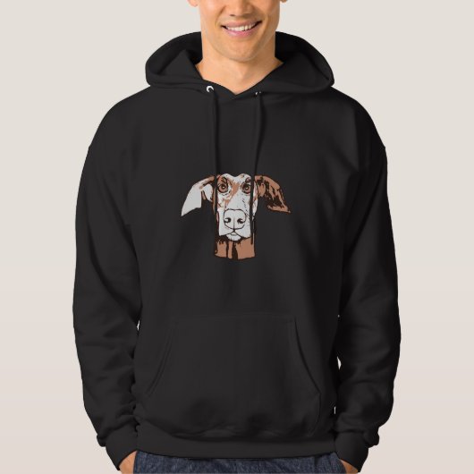 Ace the doberman hoodie (Voorkant)