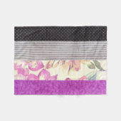 Ace-vlag - gemengde patronen fleece deken (Voorkant (Horizontaal))