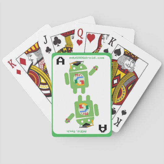 ACEd Tech-kaart Pokerkaarten (Achterkant)