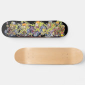 Acefink "Wheelie Finks Competition" Schaats Deck Persoonlijk Skateboard (Horizontaal)