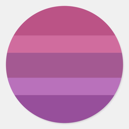 Aceflux Pride Flag Ronde Sticker (Voorkant)