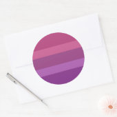 Aceflux Pride Flag Ronde Sticker (Envelop)