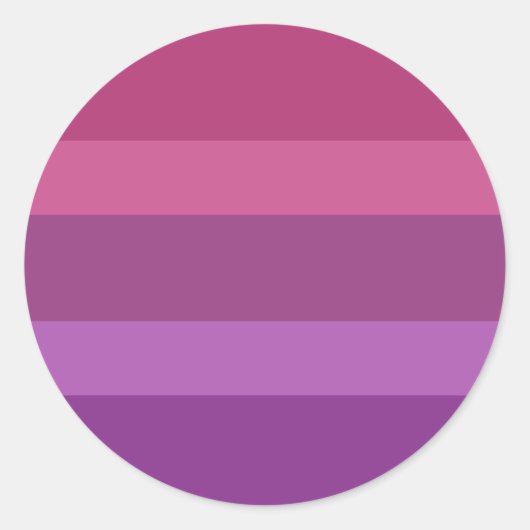 Aceflux Pride Flag Ronde Sticker (Voorkant)