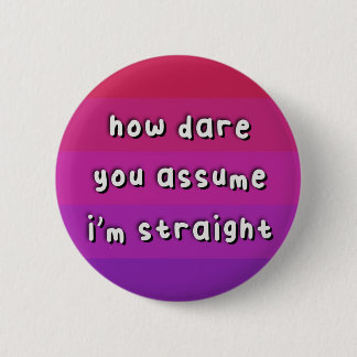 Aceflux Pride - "Hoe denk je dat?" - LGBT Ronde Button 5,7 Cm