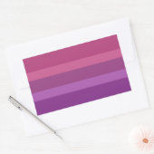 Aceflux Pride Rechthoekige Sticker (Envelop)