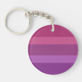 Aceflux Pride-vlag Sleutelhanger (Voorkant)