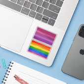Aceflux trots sticker (Laptop met iPhone)