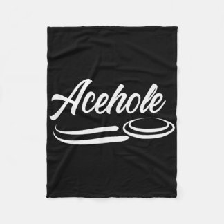 Acehole Discgolf T-shirt Voor Frisbeegolf Voor Dis Fleece Deken