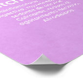 Aceites esenciales aromaterapia en español lavanda poster (Hoek)