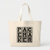 acemaker, harthulp grote tote bag (Voorkant)