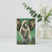 ACEO Business  Flying Monkey Visitekaartje (Staand voorkant)