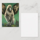 ACEO Business  Flying Monkey Visitekaartje (Voorkant / Achterkant)