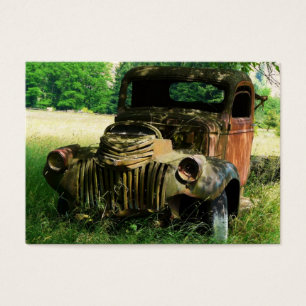 ACEO Rusty old Boerderij Truck Foto Visitekaartjes
