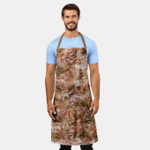 Acer-bos onder katoen of gesteente onder de grond schort (Gedragen)