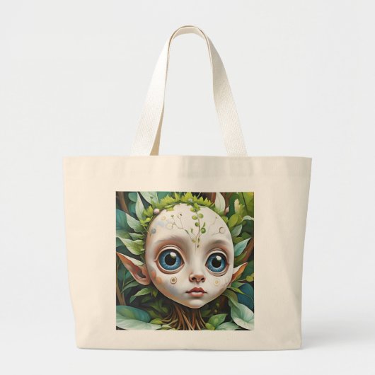 Acer Negundo Grote Tote Bag (Voorkant)