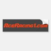 AceRacing1.com-Bumpersticker Bumpersticker (Voorkant)