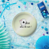 Aces Above the Rest Green Papieren Bordje (Feest)