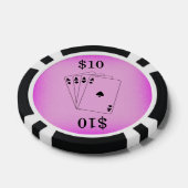 Aces Bachelorette Party Pokerchips (Enkel)