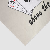 Aces boven de Rest Gold Tissuepapier (Detail)