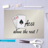 Aces boven de Rest Gold Tissuepapier (Craft)