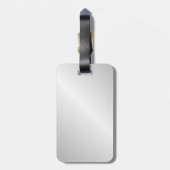 Aces boven de Rest Silver Bagagelabel (Achterkant verticaal)