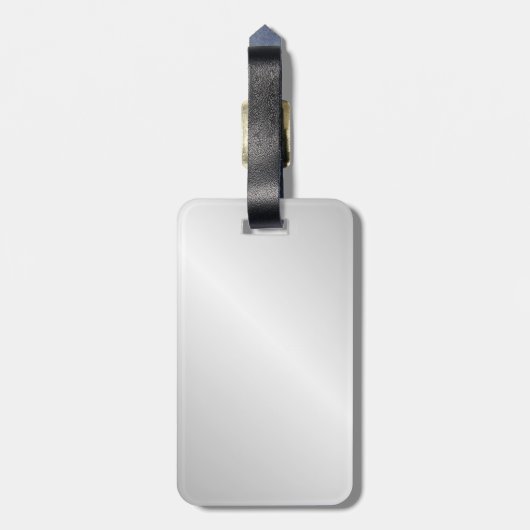 Aces boven de Rest Silver Bagagelabel (Achterkant verticaal)