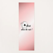 Aces boven het Rest Red Yogamat (Voorkant)