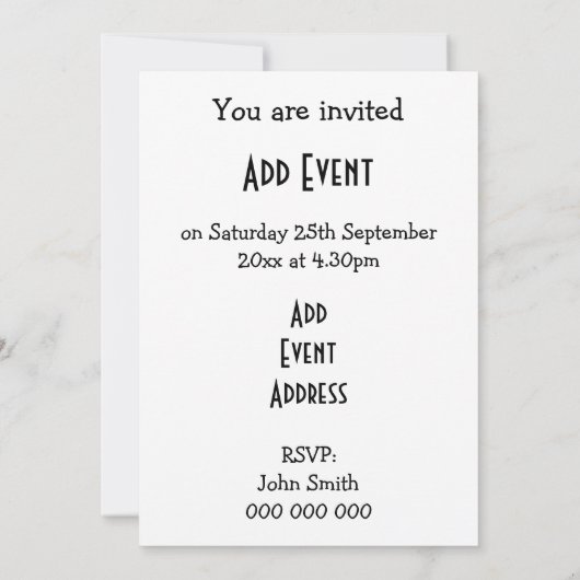 Aces Design Poker Party Kaart (Achterkant)