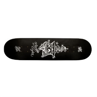 Aces en gewichten (de hand van het dode man) skateboard