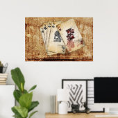 Aces en gewichten poster (Thuiskantoor)