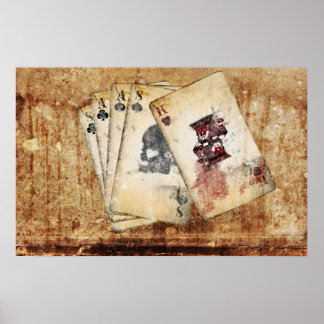 Aces en gewichten poster