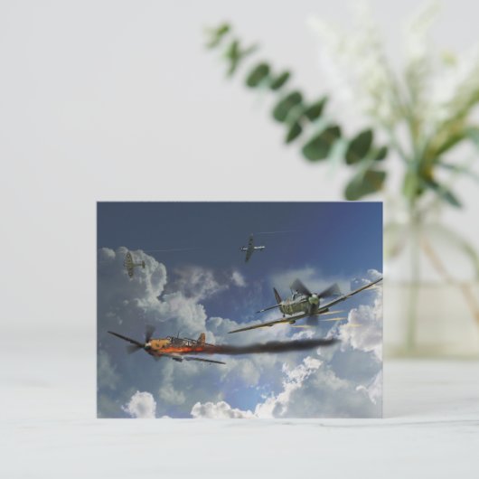 Aces High Briefkaart (Staand voorkant)