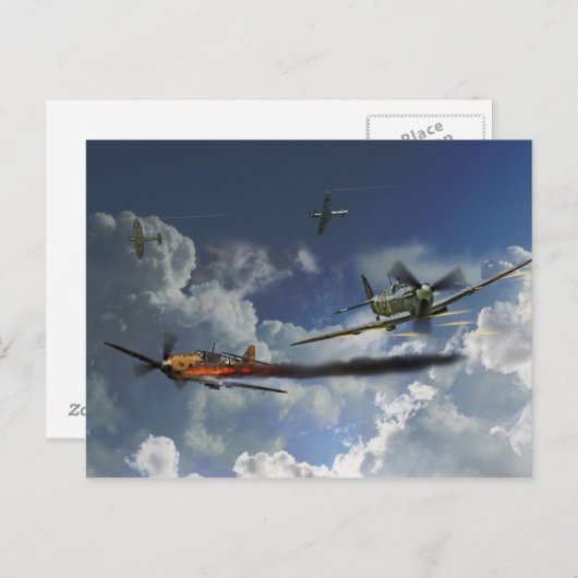 Aces High Briefkaart (Voorkant / Achterkant)