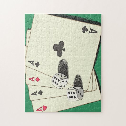 Aces High Legpuzzel (Verticaal)