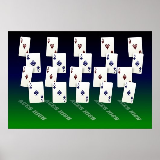 Aces High Poster (Voorkant)